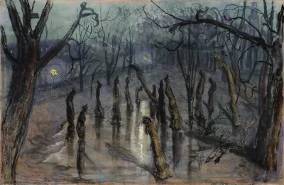 Chocholy Straw Men Dancing In The Planty