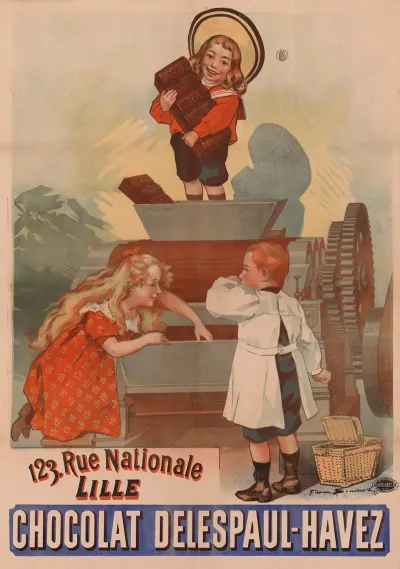 Chocolat Delespaul Havez 13 Rue Nationale Lille