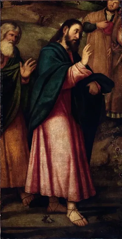 Christ Addressing The People