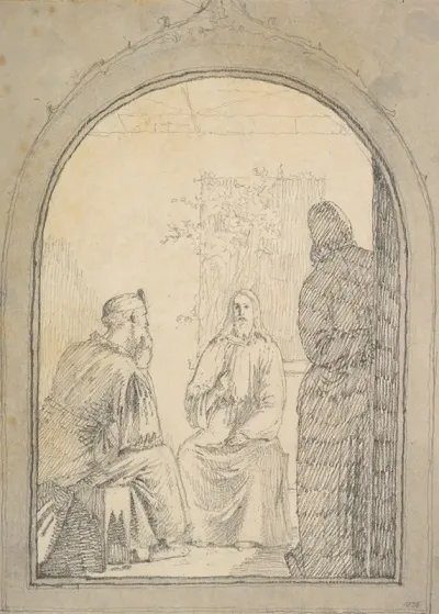 Christ And Nicodemus 3