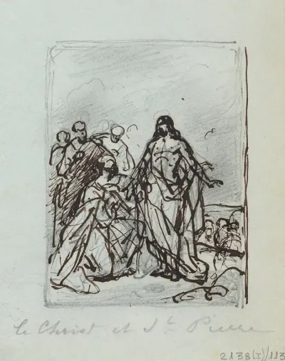 Christ And Saint Peter 3