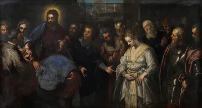 Christ And The Adulteress 3
