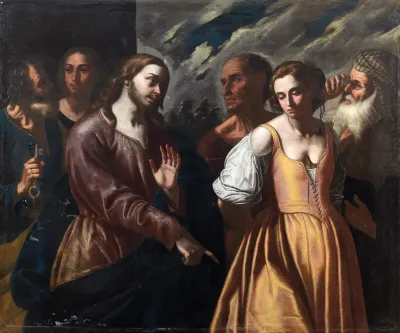 Christ And The Adulteress 6