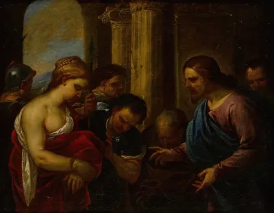 Christ And The Adulteress 8
