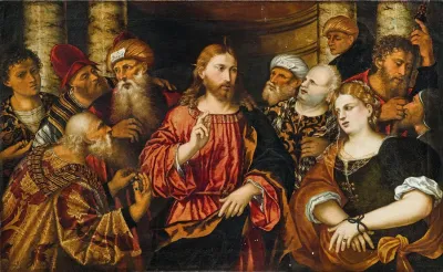 Christ And The Adultress