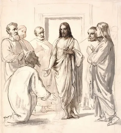 Christ And The Doubting Thomas 2