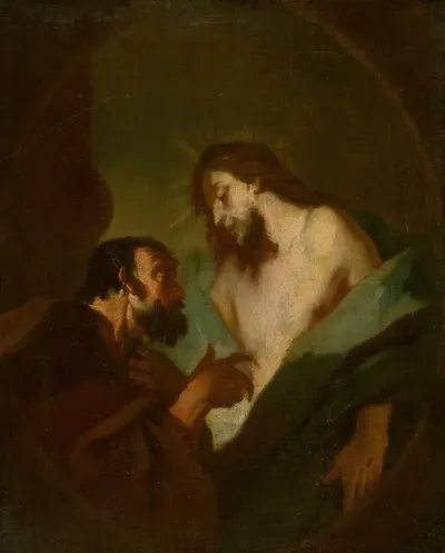 Christ And The Doubting Thomas