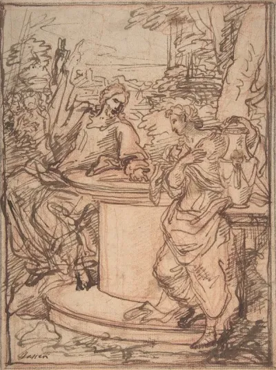 Christ And The Samaritan Woman At The Well 5