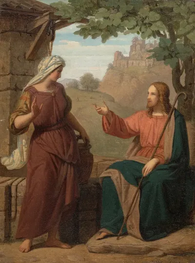 Christ And The Samaritan Woman At The Well 6
