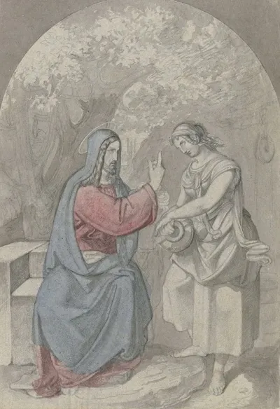 Christ And The Samaritan Woman At The Well