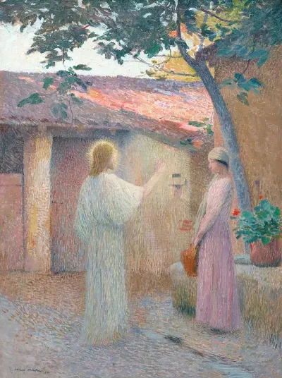 Christ And The Woman Of Samaria 13