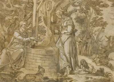 Christ And The Woman Of Samaria 2