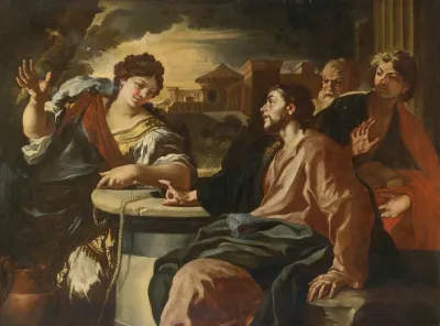 Christ And The Woman Of Samaria 5