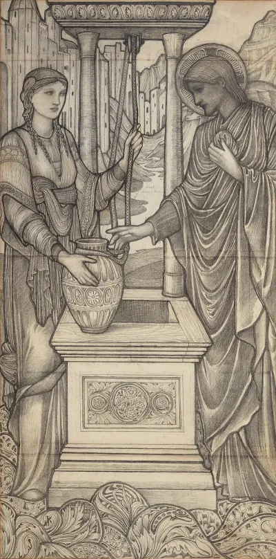 Christ And The Woman Of Samaria At The Well 2