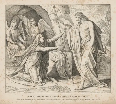 Christ Appeareth To Mary After His Resurrection
