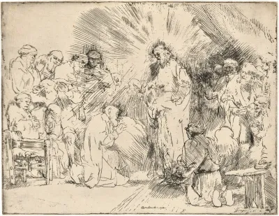 Christ Appearing To The Apostles 2
