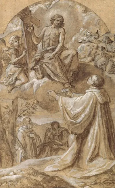 Christ Appears To Blessed Michael Of Camaldoli