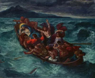 Christ Asleep During The Tempest