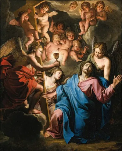 Christ At Prayer On The Mount Of Olives