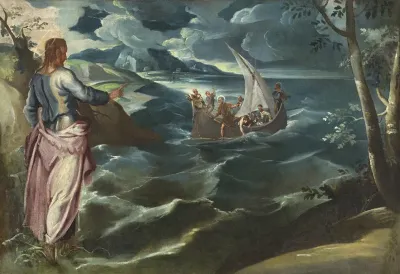 Christ At The Sea Of Galilee 2