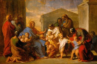 Christ Blessing The Children 3