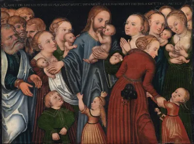 Christ Blessing The Children 5