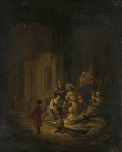 Christ Blessing The Little Children 3