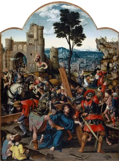 Christ Carrying The Cross 12