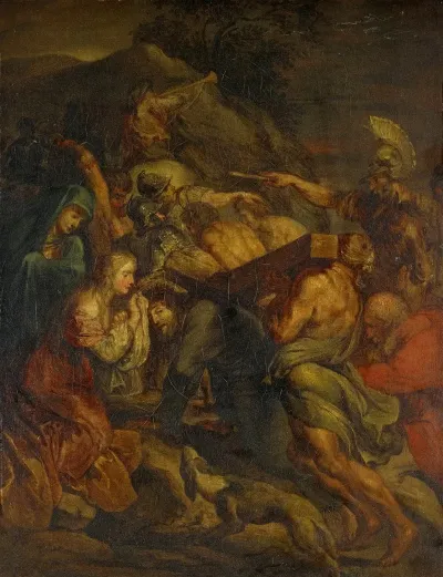 Christ Carrying The Cross 14