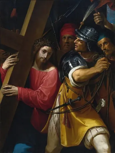 Christ Carrying The Cross 5