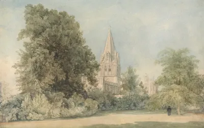 Christ Church Canons Garden Oxford