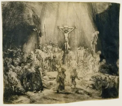 Christ Crucified Between The Two Thieves The Three Crosses 4