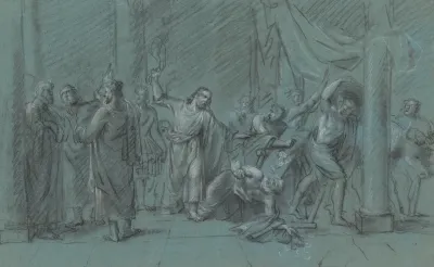 Christ Drives Out The Merchants From The Temple