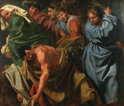 Christ Driving The Money Changers From The Temple 3