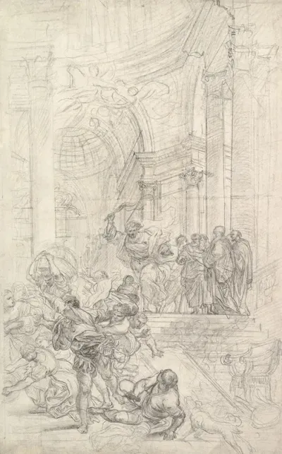 Christ Driving The Money Changers From The Temple 6
