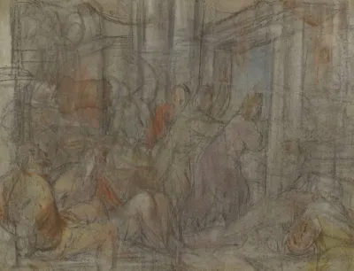 Christ Driving The Money Changers From The Temple 8