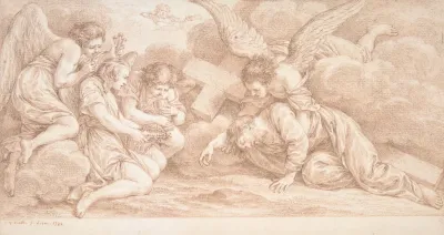 Christ Falling Under The Cross