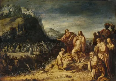 Christ Feeding The Multitude