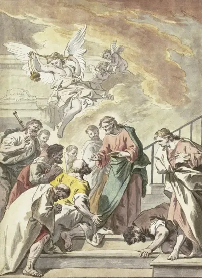 Christ Gives The Lords Supper