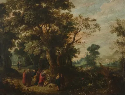 Christ Healing The Blind