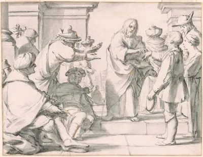 Christ Healing The Man With The Withered Arm