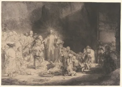 Christ Healing The Sick