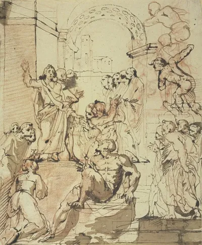 Christ Heals A Lame Man