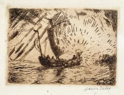 Christ In The Boat