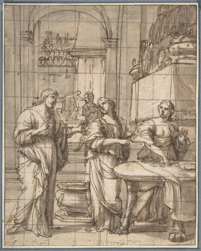 Christ In The House Of Martha And Mary 3