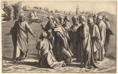 Christ Making Saint Peter Head Of The Church