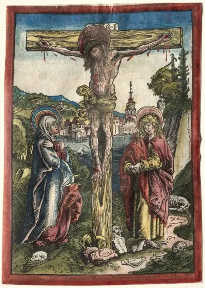 Christ On The Cross Between The Virgin And Saint John 2