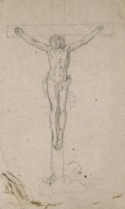 Christ On The Cross Crucified