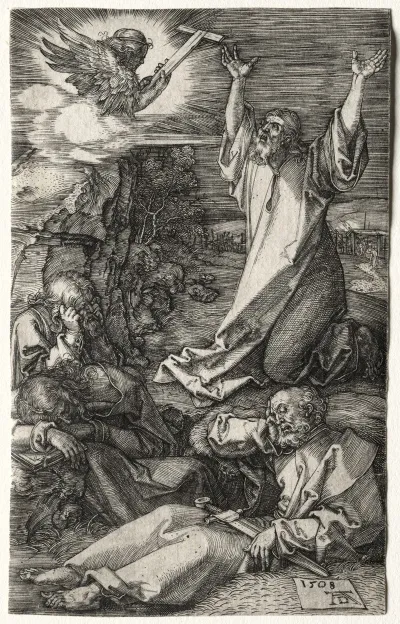 Christ On The Mount Of Olives 10
