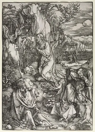 Christ On The Mount Of Olives 11